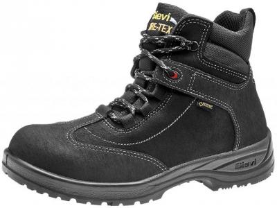 Antistatic Occupational Shoes O2 High Ankle Shoe for Men Black